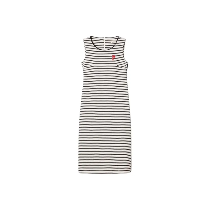 PSALTER Sleeveless Dress Women's Deep Sea Blue-0