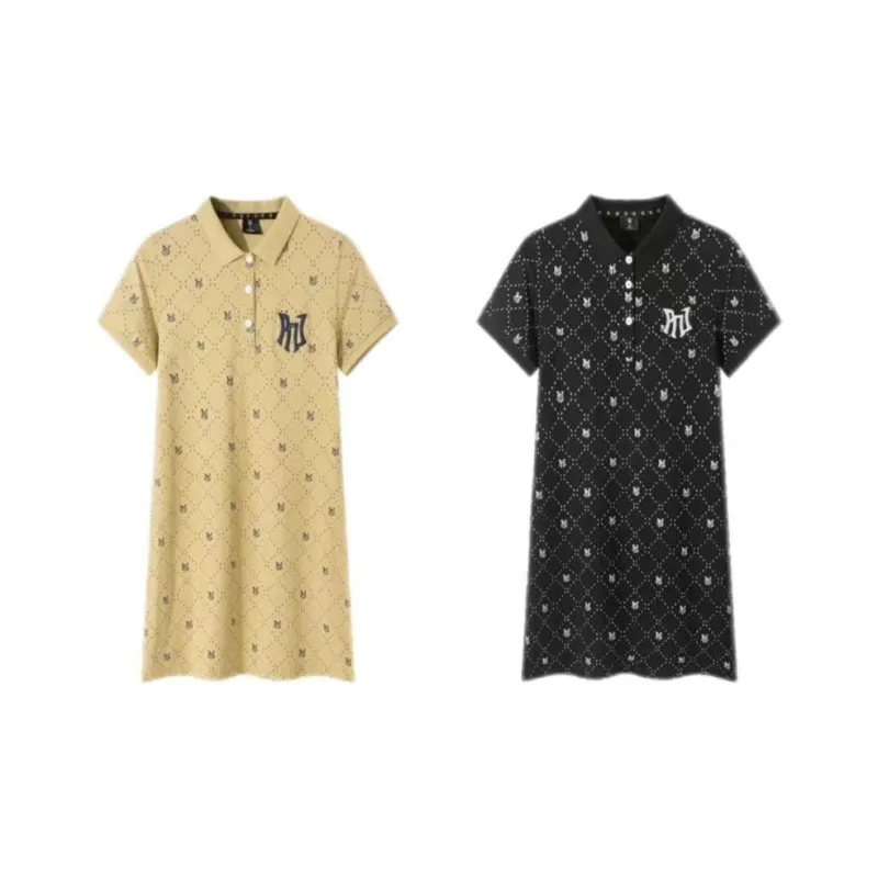 Pnj Short Sleeved Polo Dress Women's-11