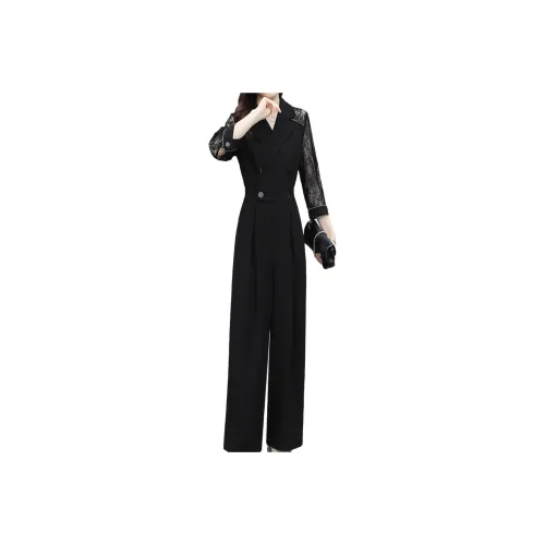 Mapping Jumpsuits Women's Black