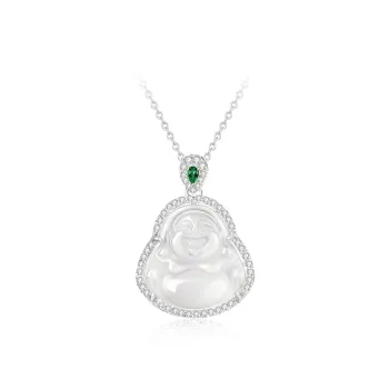 Love Link Chalcedony Necklaces Women's
