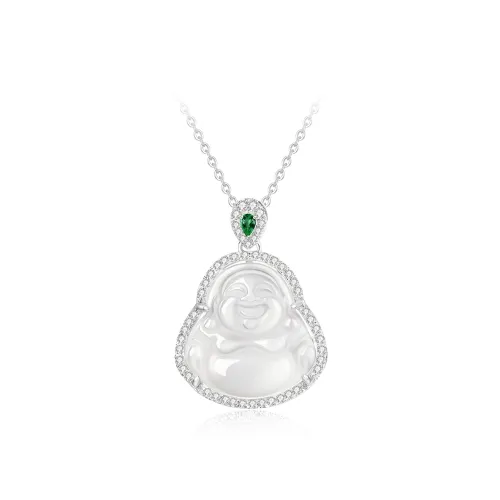 Love Link Chalcedony Necklaces Women's