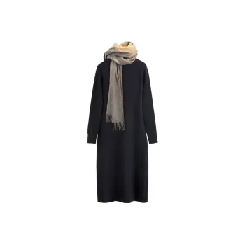 Cypress House Long-Sleeved Dresses Women's Black