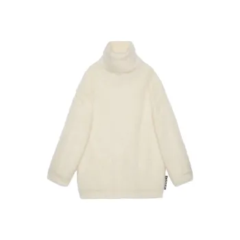 GUCCI Brushed Turtleneck Sweater Dress