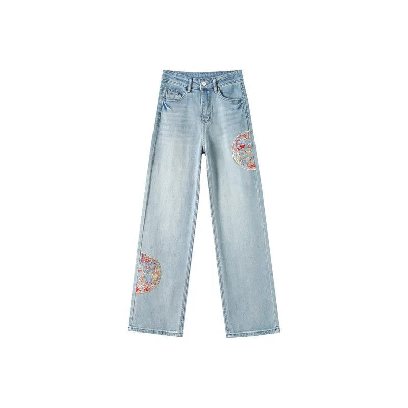 Garbege Jeans Women's Light Blue-0