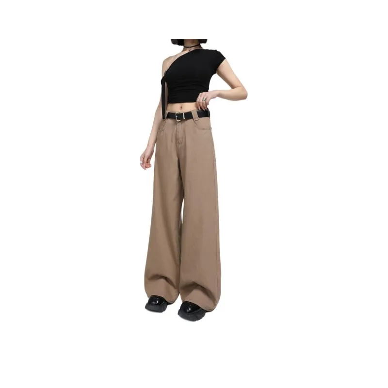 Si Bei'er Jeans Women's Latte Brown-4