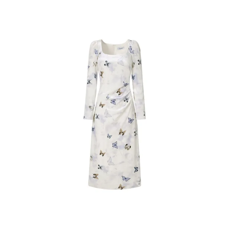TAMMY TANGS Long-Sleeved Dresses Women's White-0