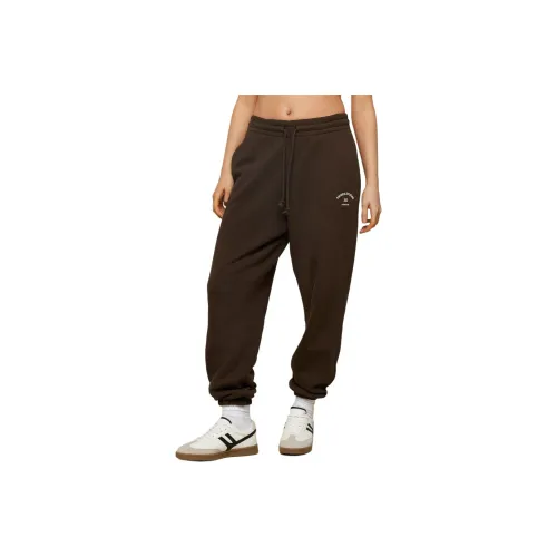 GYMSHARK PHYS ED GRAPHIC SWEATPANTS Knitted Sports Pants Women's Filing Brown
