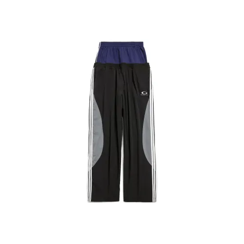 Balenciaga Cut Up Tracksuit Pants 'Black'