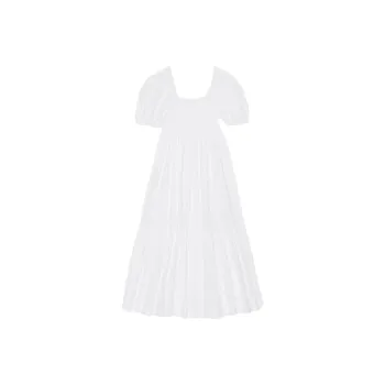 GANNI Poplin Smock Maxi Dress