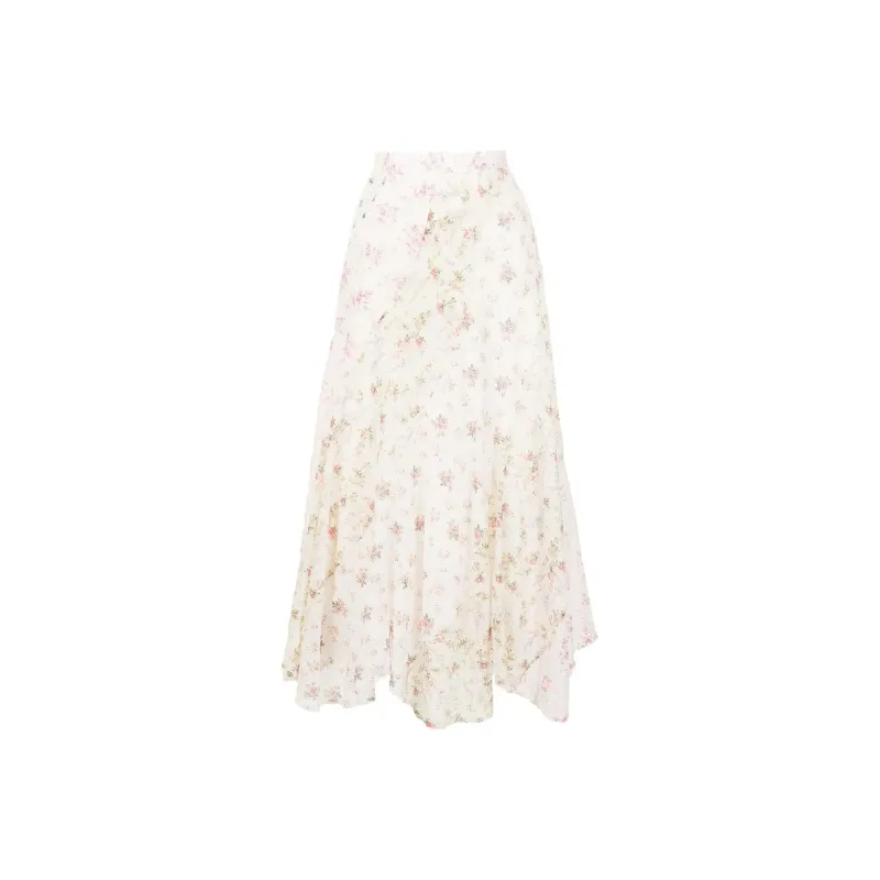 Polo Ralph Lauren Casual Long Skirts Women's White-0