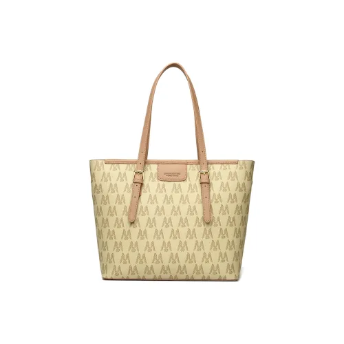 Yalu PU Tote Bag, Shoulder Bag Regular Women's Khaki