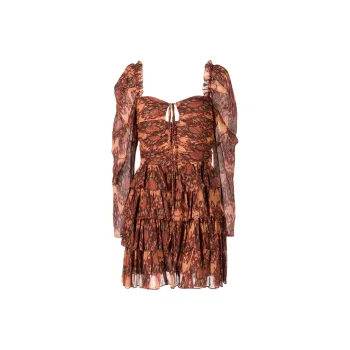 Ulla Johnson Naiya Abstract-print Dress