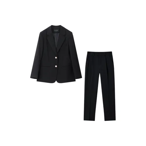 Miss Burde Business Suits Women's Black