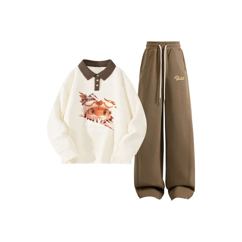 MINISO Sweatshirt Sets Women's-8