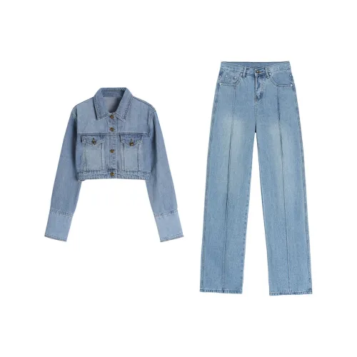 MRR&CO. Casual Suit Women's Denim