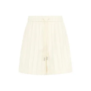 MEIYANG Casual Shorts Women's Beige