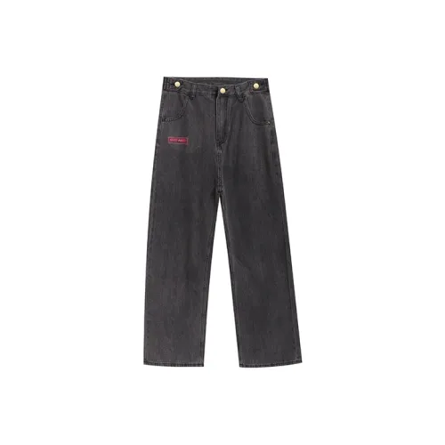 QUIET ANGEL Jeans Women's Black Gray