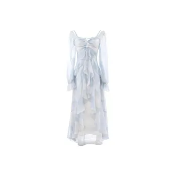 KKX Long Sleeved Dresses Women's Haze Blue
