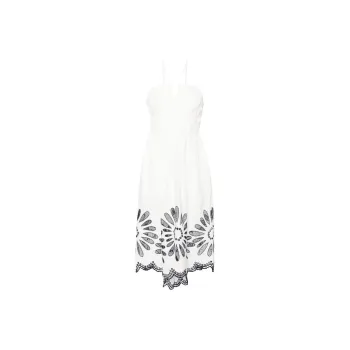 Ulla Johnson Beatrice Broderie-anglaise Midi Dress