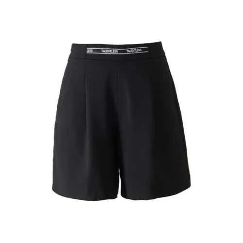 Lead The Show Casual Shorts Women's Black