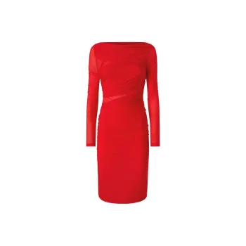 PINKO Beggin Slim Fit Calf Length Jersey Dress