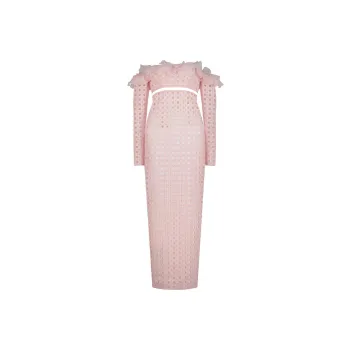 GIAMBATTISTA VALLI Long-Sleeved Dresses Women's Pink
