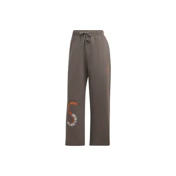 Adidas CR SWP Knitted Sports Pants Women's Brown Gray