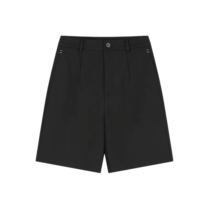 IHIMI Casual Shorts Women's Black-0