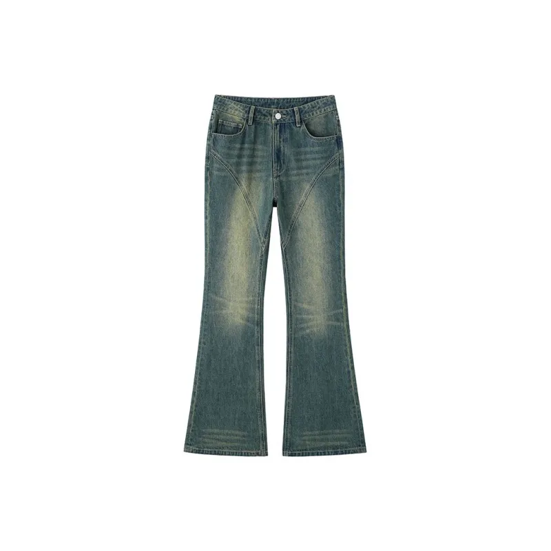ZHOUMIAO Jeans Women's Millennial Blue-0