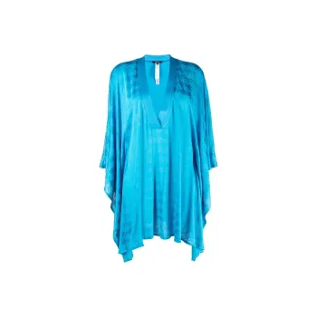 BALMAIN Long-Sleeved Dresses Women's Blue