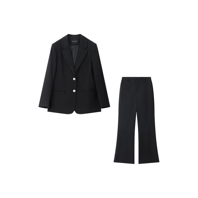 Miss Burde Business Suits Women's Black-0