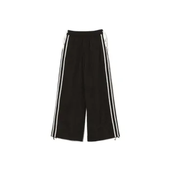 Beams Knitted Sports Pants Women's Black