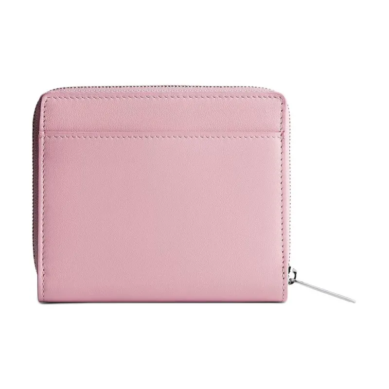 Balenciaga Calfskin Wallet Women's Light Pink-1