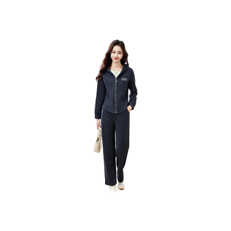 Fele.d Casual Suit Women's Gray-0