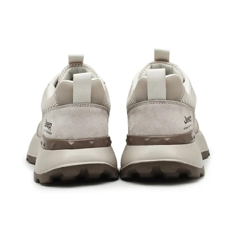 Jeep Casual Shoes Unisex Low Top Gray Blue/Ink Blue/Sand-13
