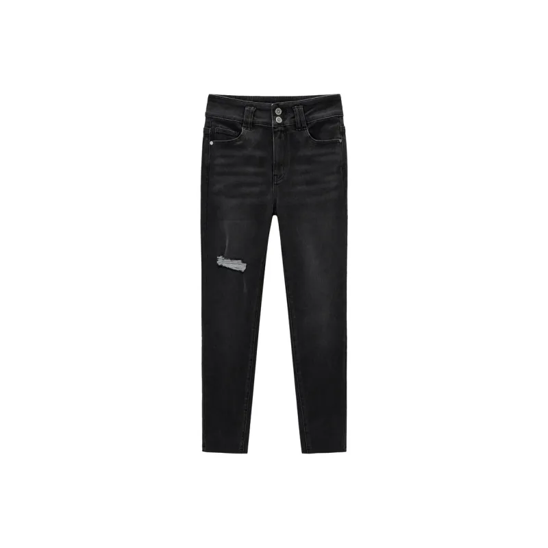 LEDIN Jeans Women's Dark Gray-0
