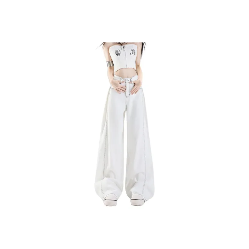 FOREVER 21 Jeans Women's White-0