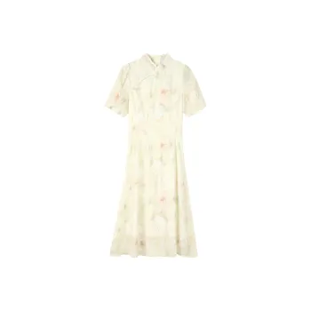 EIDOLON GRAIN Short Sleeved Dress Women's Multicolor