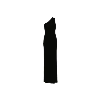 NILI LOTAN Raquel One-shoulder Maxi Dress