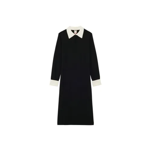 INES DE LA FRESSANGE Long Sleeved Dress Women's Black