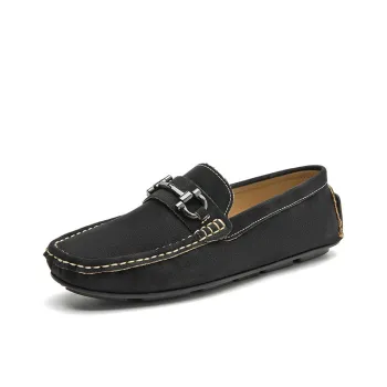 King Jinmai Men's Casual Shoes Men Low Top Black/Brown/Ecru