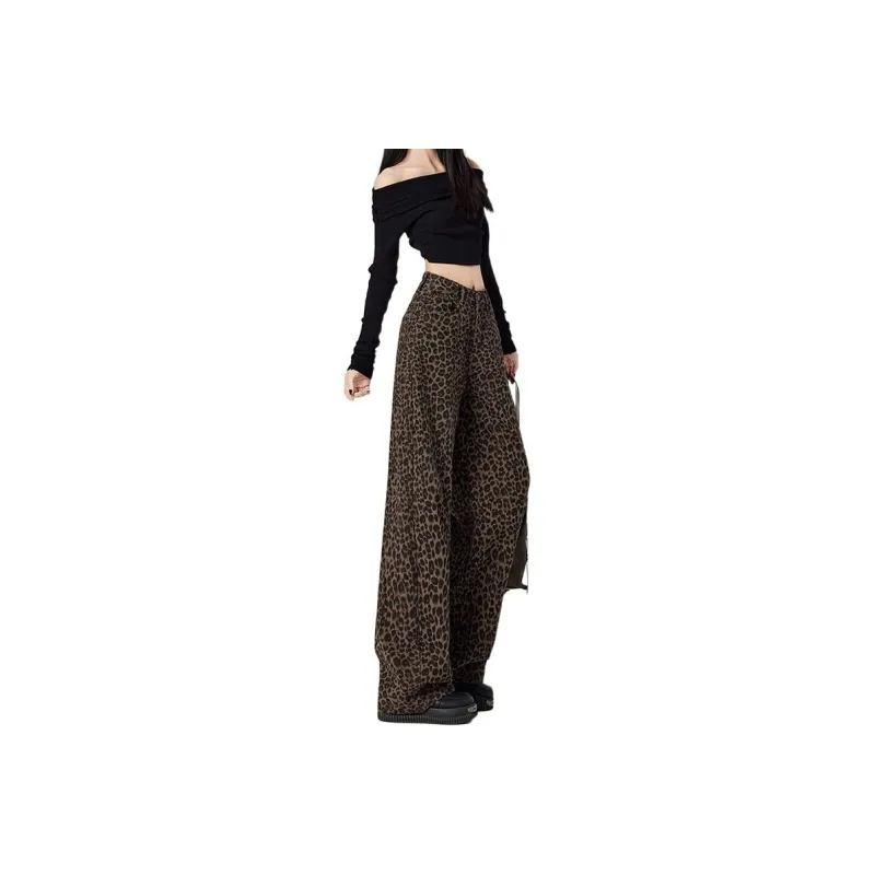 FOREVER 21 Jeans Unisex Leopard Print-5