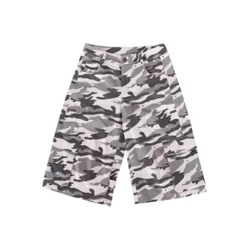 Innomoood Cargo Pants Women's Gray Pink