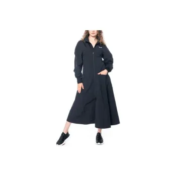 Y 3 Stripe detail Flared Midi Dress