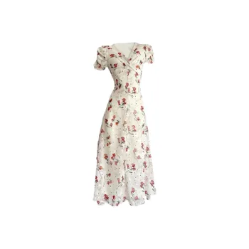 ABBY GODDESS Short Sleeved Dress Women's Pink
