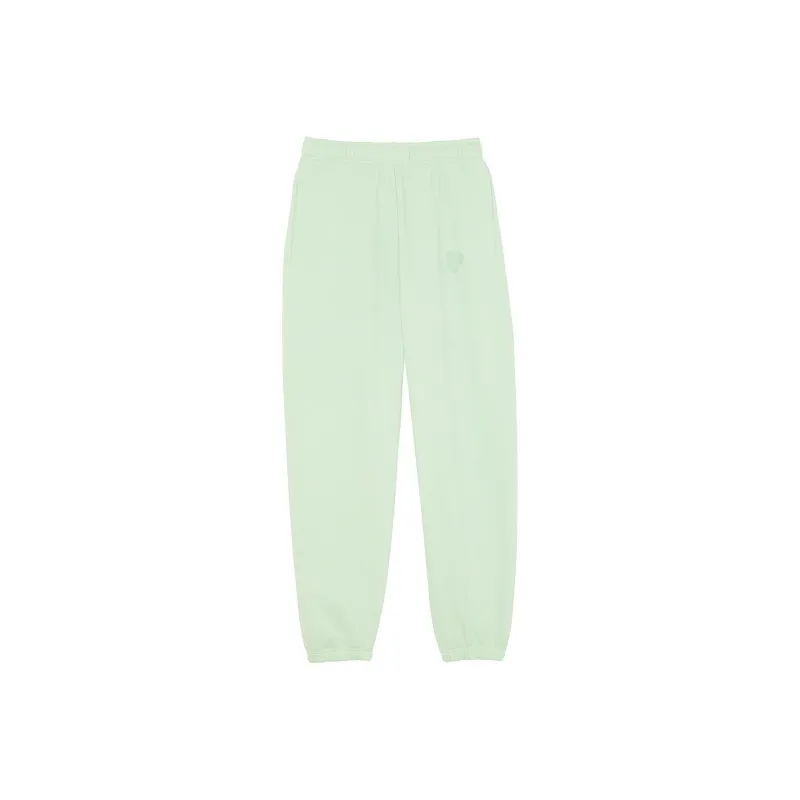 Victoria's Secret PINK Ivy Fleece Campus Sweatpants/Mint Knitted Sports Pants Women's Mint-0