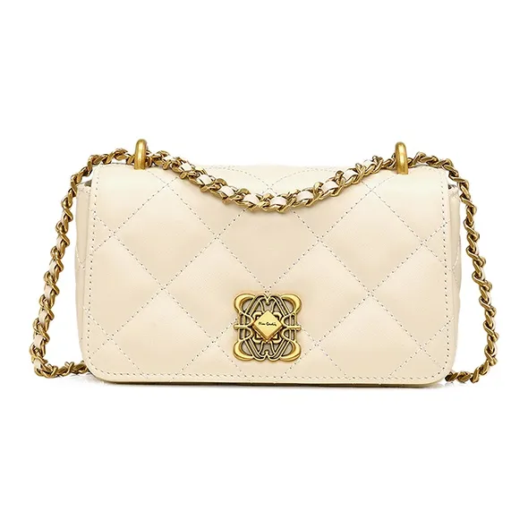PIERRE CARDIN Top Grain Cow Leather Shoulder Bag, Crossbody Bag Regular Women's Multicolor-0