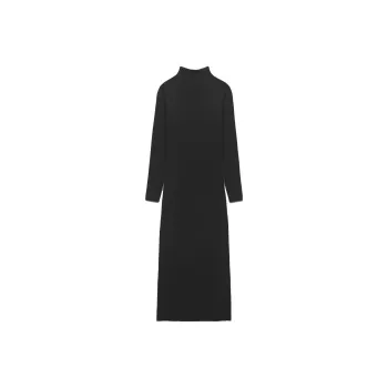 ZARA Long-Sleeved Dresses Women's Black