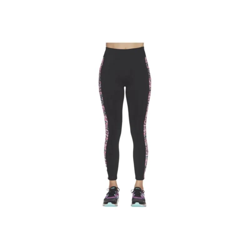 Skechers GO STRETCH Fantasy Fields HW Leggings Women's Black/Red/Blue-0