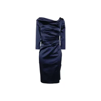 Talbot Runhof Cocktail Asymmetric Dress